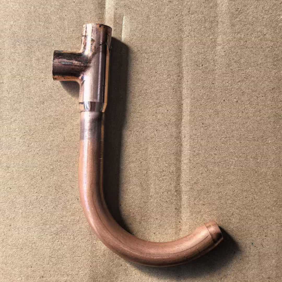 制冷设备-紫铜管承插对接