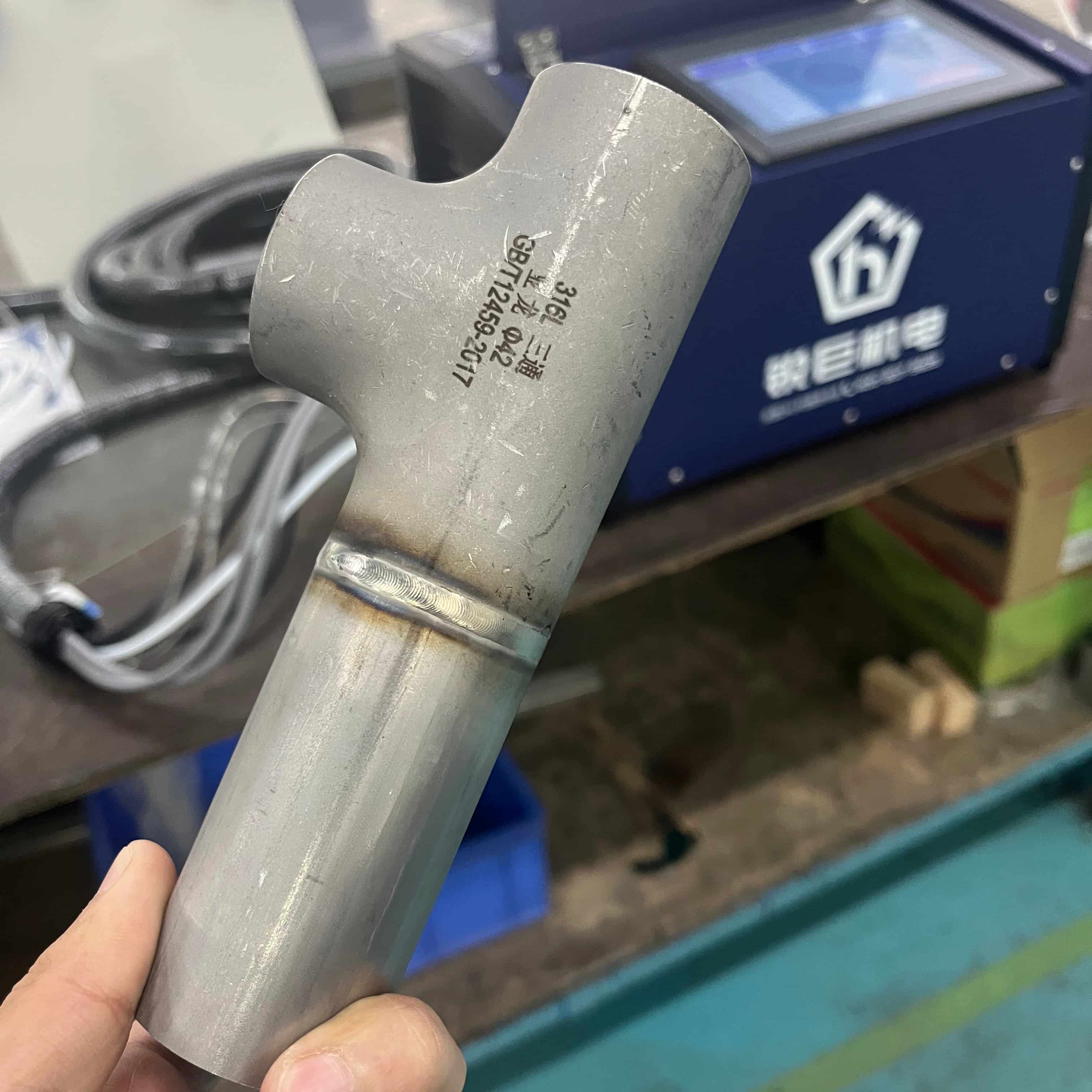 化工管道焊接 采用120焊枪